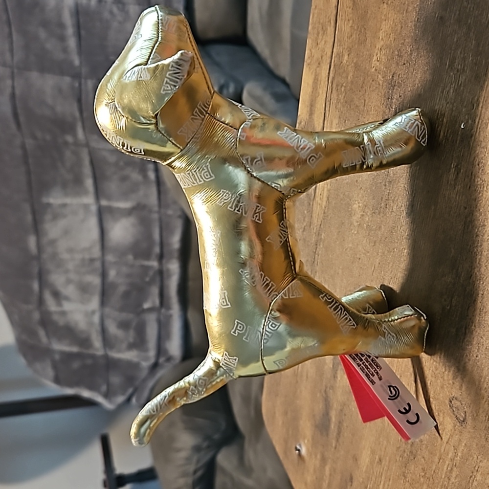 Pink Gold Dog